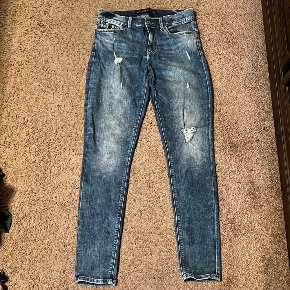 Express “Mia” Mid Rise Leggings